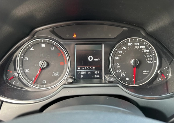 Audi Q5 cena 79990 przebieg: 143695, rok produkcji 2016 z Kąty Wrocławskie małe 277